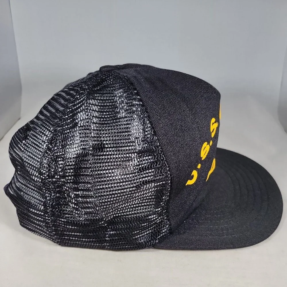 USS MAHAN DD-364‎ Cap Hat Vtg 70s United States Navy Farragut-Class Snapback